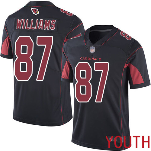 Arizona Cardinals Limited Black Youth Maxx Williams Jersey NFL Football #87 Rush Vapor Untouchable